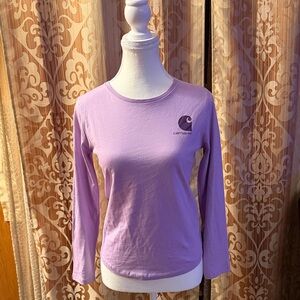 Carhartt Women's Lavender Long Sleeve Tee